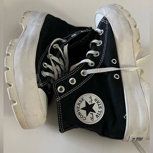 Converse Black and White High-Top Sneakers